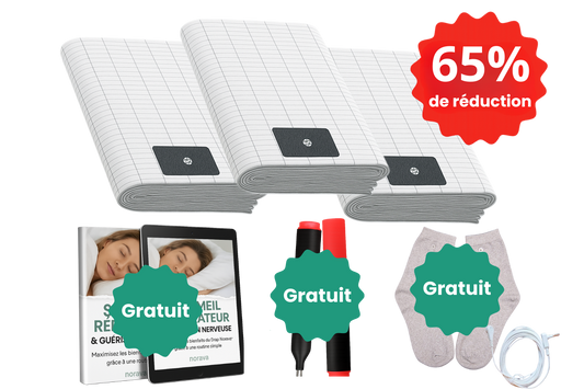 Pack 3 Draps Norava – -65% + Cadeaux PREMIUM OFFERTS